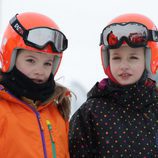 La Princesa Leonor y la Infanta Sofía en la estación de esquí de Astún