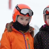 La Princesa Leonor y la Infanta Sofía en la estación de esquí de Astún