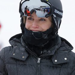 La Reina Letizia en la estación de esquí de Astún