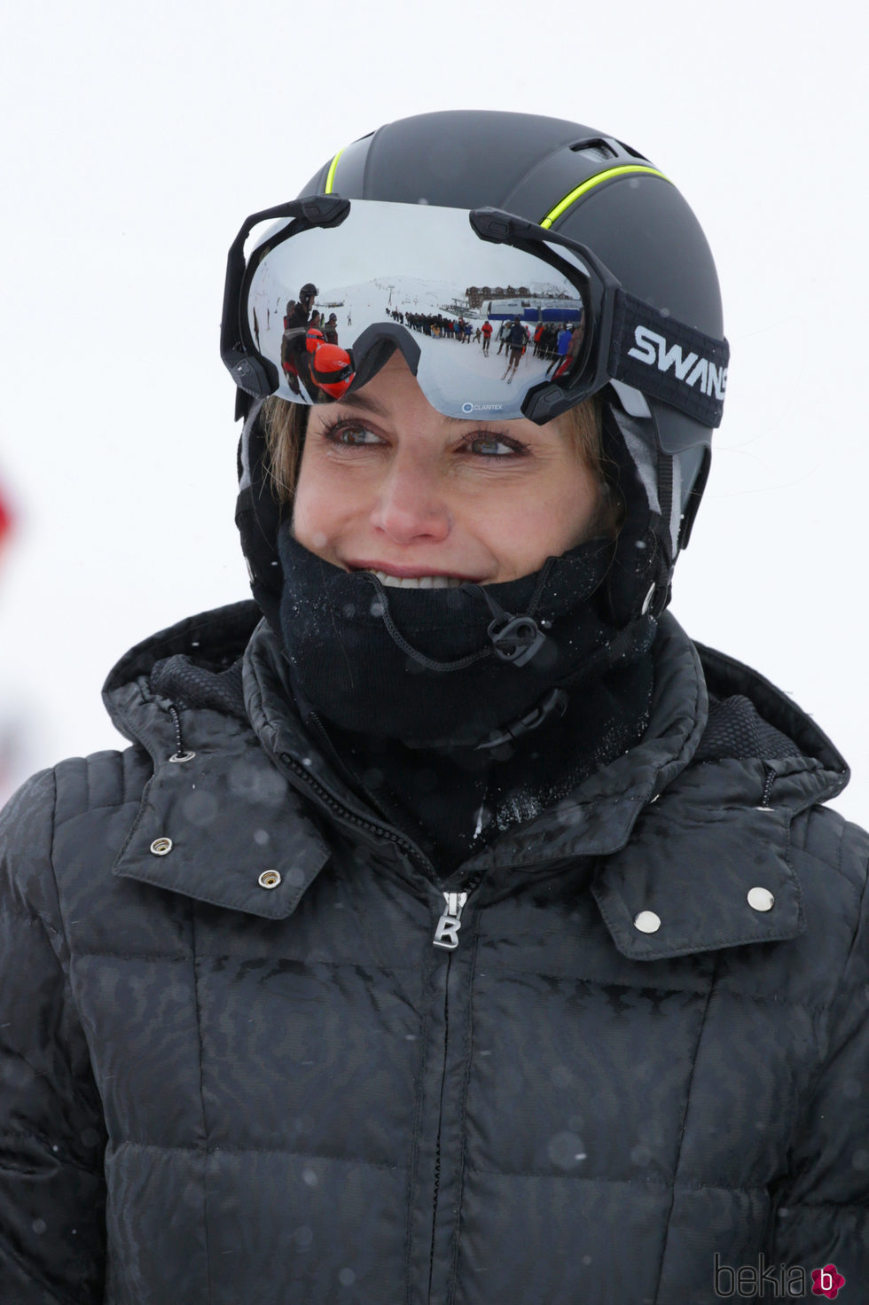 La Reina Letizia en la estación de esquí de Astún