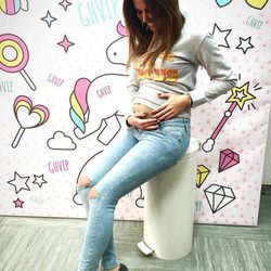 Lara Álvarez 'luciendo' embarazo en 'GHVIP5'