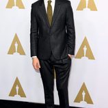 Lucas Hedges en el almuerzo de los nominados a los Oscar 2017