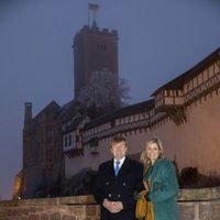 Los Reyes de Holanda en el Castillo de Wartburg