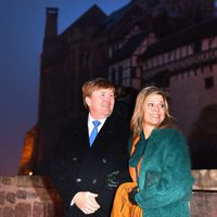 Guillermo Alejandro y Máxima de Holanda visitan el Castillo de Wartburg durante su viaje oficial a Alemania