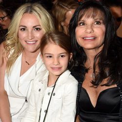 Jamie Lynn Spears con su madre y su hija, Maddie Aldridge, en los Billboard Music Awards 2016