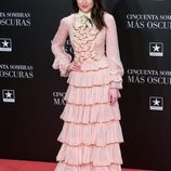 Dakota Johnson en el estreno de 'Cincuenta Sombras Más Oscuras' en Madrid