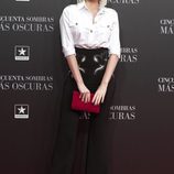 Adriana Abenia en el estreno de 'Cincuenta Sombras Más Oscuras' en Madrid