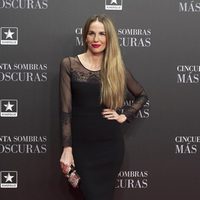 Carola Baleztena en el estreno de 'Cincuenta Sombras Más Oscuras' en Madrid