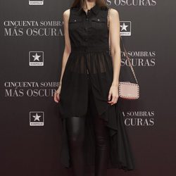 Lorena Van Heerde en el estreno de 'Cincuenta Sombras Más Oscuras' en Madrid