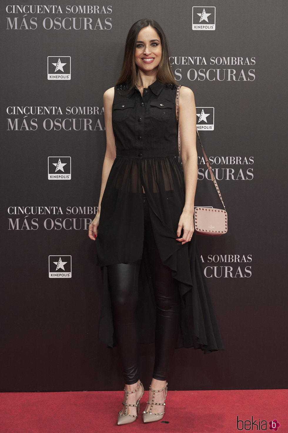 Lorena Van Heerde en el estreno de 'Cincuenta Sombras Más Oscuras' en Madrid