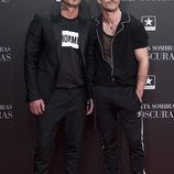 Pelayo Díaz y Sebastian Ferraro en el estreno de 'Cincuenta Sombras Más Oscuras' en Madrid