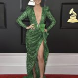 Celine Dion en la alfombra roja de los Premios Grammy 2017