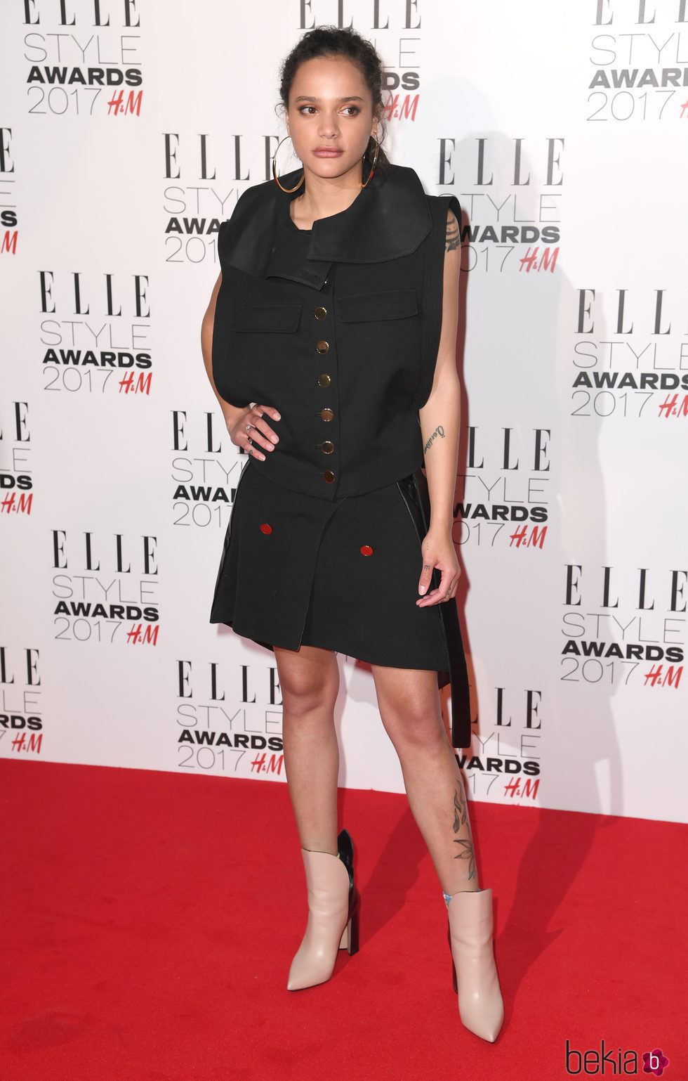 Sasha Lane en los Elle Style Awards 2017