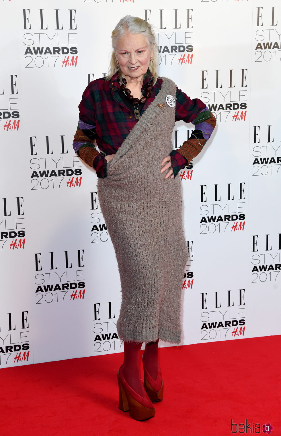 Vivienne Westwood en los Elle Style Awards 2017