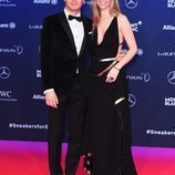 Nico Rosberg y Vivian Rosberg en los Premios Laureus 2017