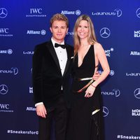 Nico Rosberg y Vivian Rosberg en los Premios Laureus 2017