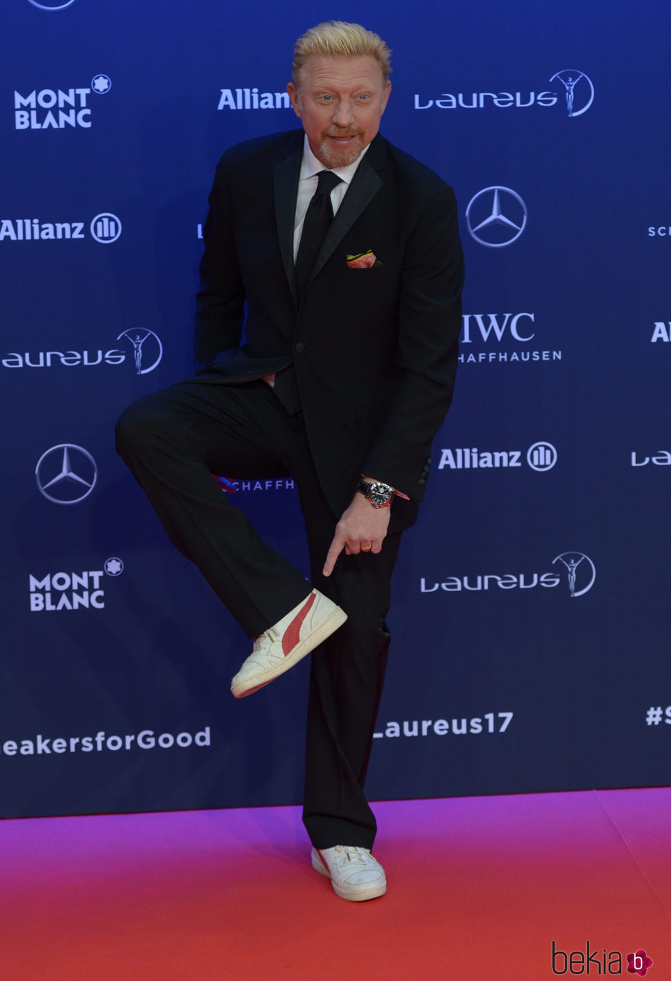 Boris Becker en los Premios Laureus 2017