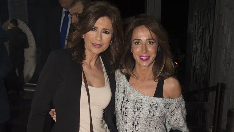 Gema López y María Patiño en la fiesta del 10 aniversario de La Fábrica de la Tele