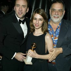 Nicolas Cage, Sofia Coppola y Francis Ford Coppola