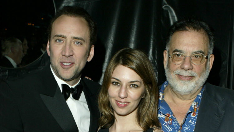 Nicolas Cage, Sofia Coppola y Francis Ford Coppola