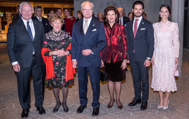 El Gobernador de Canadá, su esposa, los Reyes de Suecia y los Duques de Värmland en Estocolmo