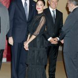 Tini Stoessel en la cena de despedida al Presidente de Argentina Mauricio Macri y Juliana Awada