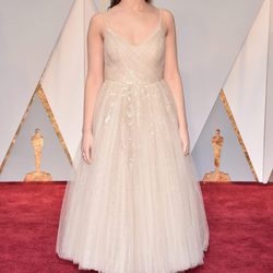 Felicity Jones en la alfombra roja de los Premios Oscar 2017