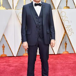 Viggo Mortensen en la alfombra roja de los Premios Oscar 2017