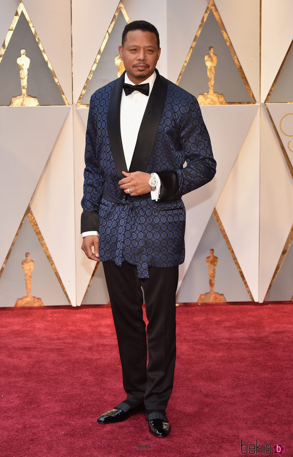 Terrence Howard en la alfombra roja de los Premios Oscar 2017