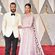 Jamie Dornan y Amelia Warner en la alfombra roja de los Premios Oscar 2017