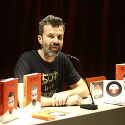 Pau Donés en la presentación de su nuevo disco '50 palos' en Barcelona