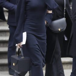 Victoria Beckham en el funeral de Franca Sozzani en Milán