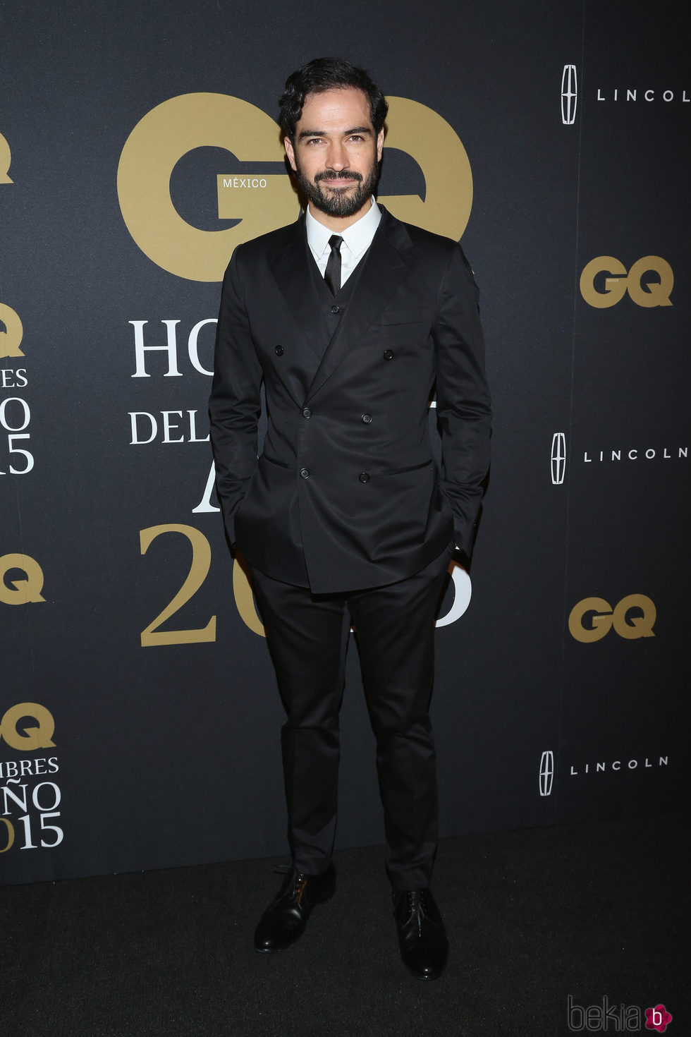 Alfonso Herrera en los Premios GQ Mexico Hombres del Año 2015