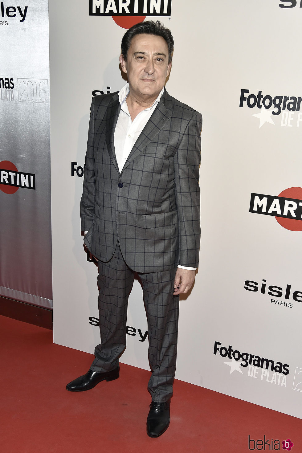 Mariano Peña en la alfombra roja de los Premios Fotogramas de Plata 2016