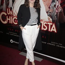 Claudia Molina en el estreno de 'Un chico de revista'