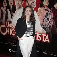 Claudia Molina en el estreno de 'Un chico de revista'