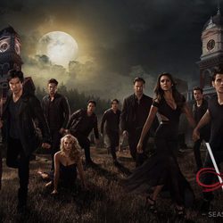 Cartel de promoción de la sexta temporada de 'The vampire diaries'