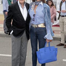 Jaime Ostos y María Ángeles Grajal en un festejo taurino en Illescas