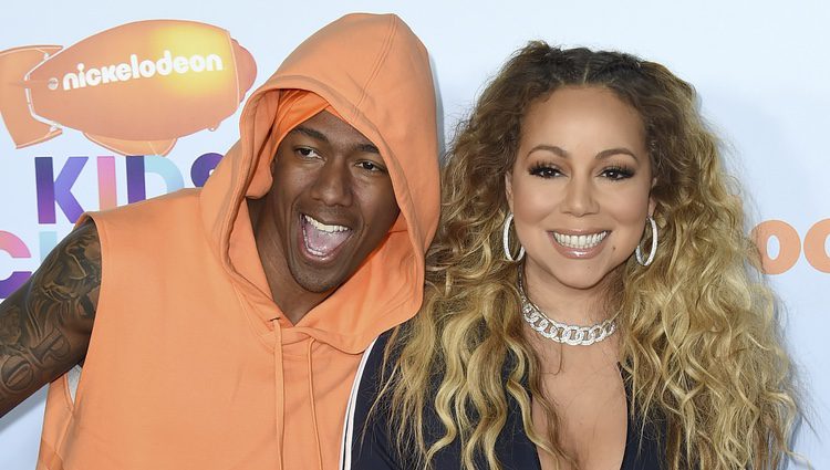 Nick Cannon y Mariah Carey en los Nickelodeon Kids' Choice Awards 2017