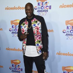 Lamar Odom en los Nickelodeon Kids' Choice Awards 2017