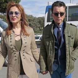 José Ortega Cano y Ana María Aldón abandonan el Hospital Montepríncipe