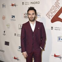 Ricardo Gómez en la red carpet de la XXVI edición de los Premios de la Unión de Actores
