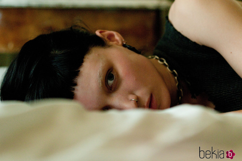 Rooney Mara interpretando a Lisbeth Salander en 'Millennium'