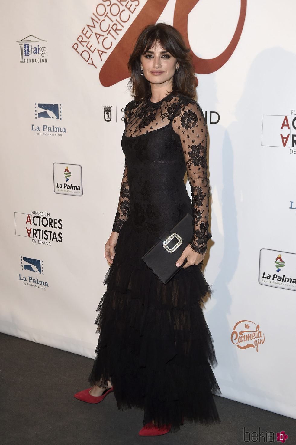 Penélope Cruz en la red carpet de la XXVI edición de los Premios de la Unión de Actores