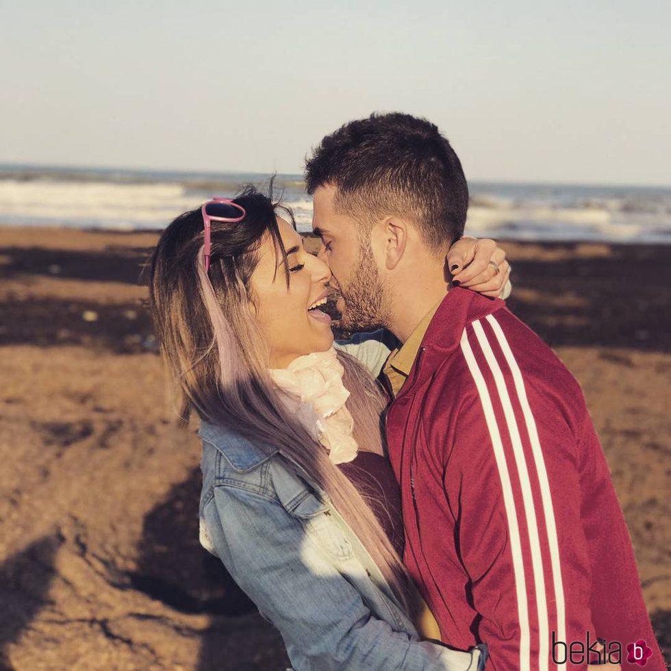 Rodrigo y Bea ('GH 17') en una romántica imagen en Valencia