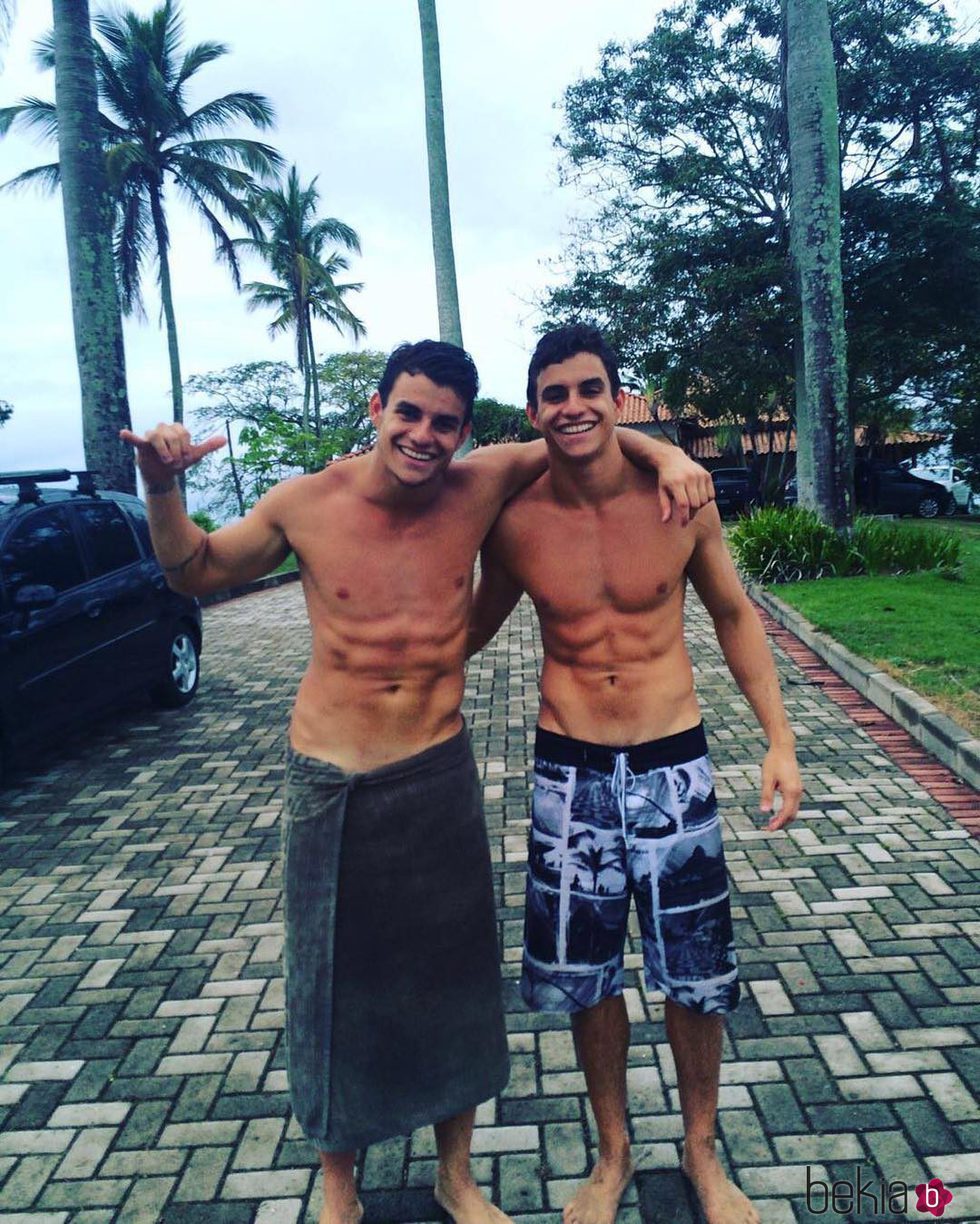 Antônio y Manoel Rafaski, concursantes de 'Big Brother Brasil'