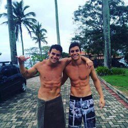 Antônio y Manoel Rafaski, concursantes de 'Big Brother Brasil'