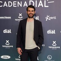 Daniel Muriel en la alfombra roja de los Premios Cadena Dial 2017
