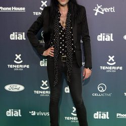 Mario Vaquerizo en la alfombra roja de los Premios Cadena Dial 2017