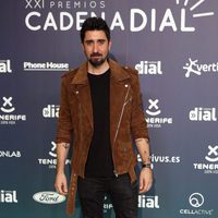 Álex Ubago en la alfombra roja de los Premios Cadena Dial 2017